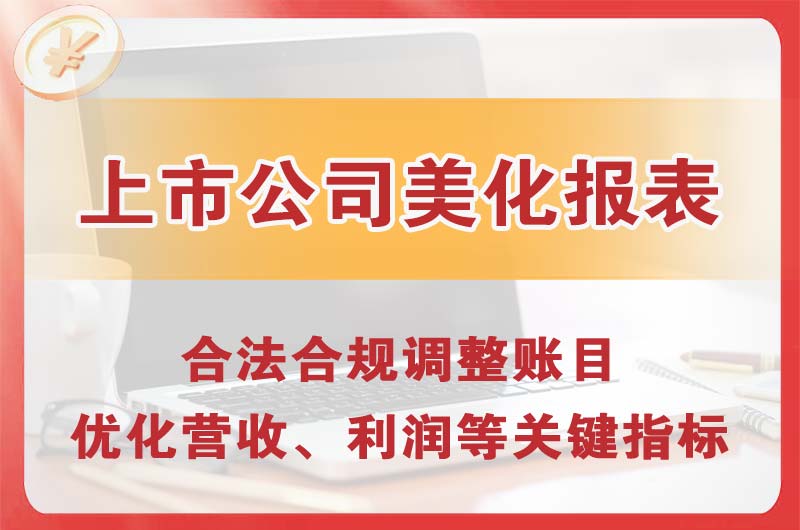 英德上市公司美化报表